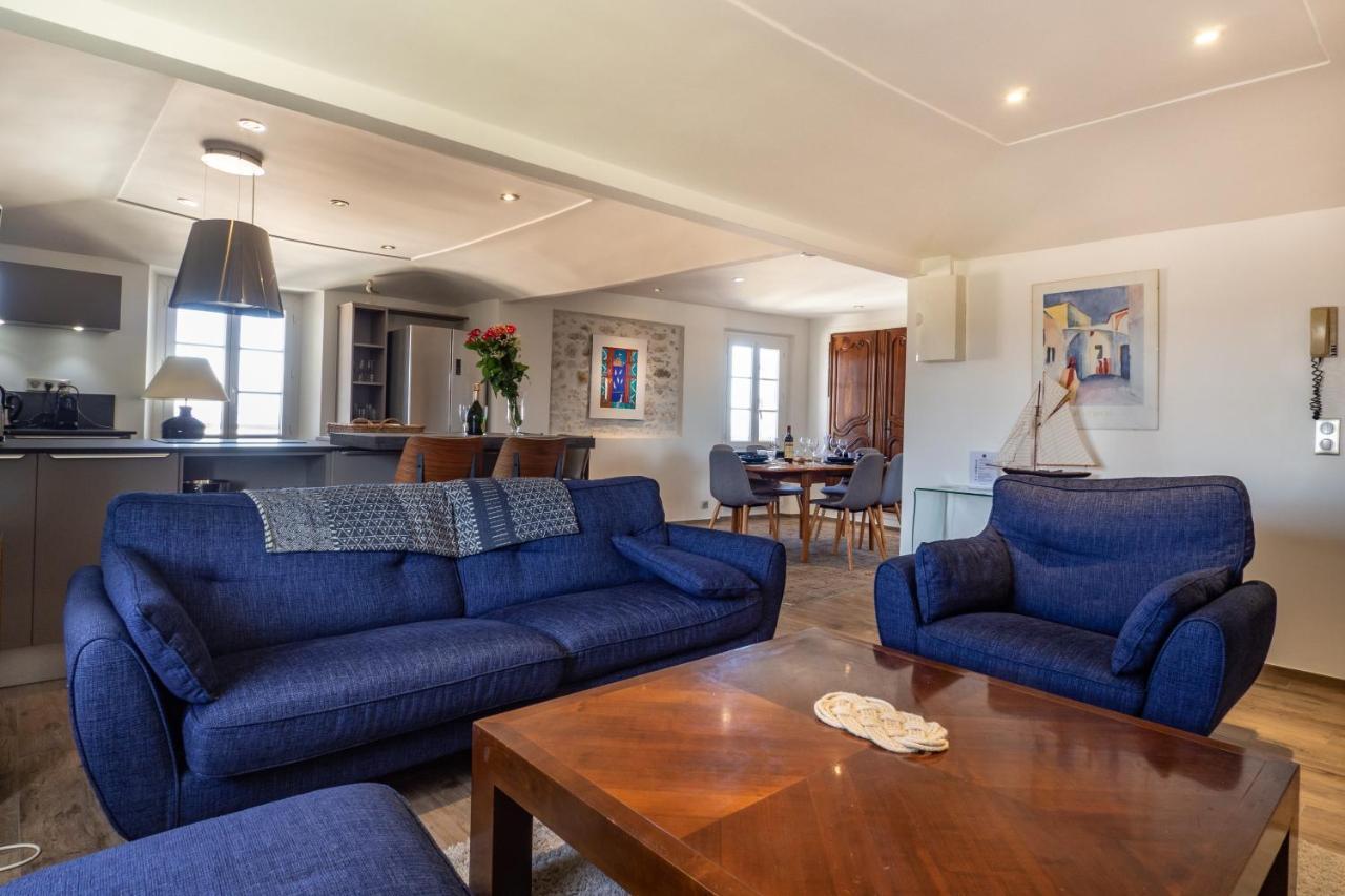 Charmant Appartement Spacieux Pour 6P Vue Mer Vieil 앙티브 외부 사진