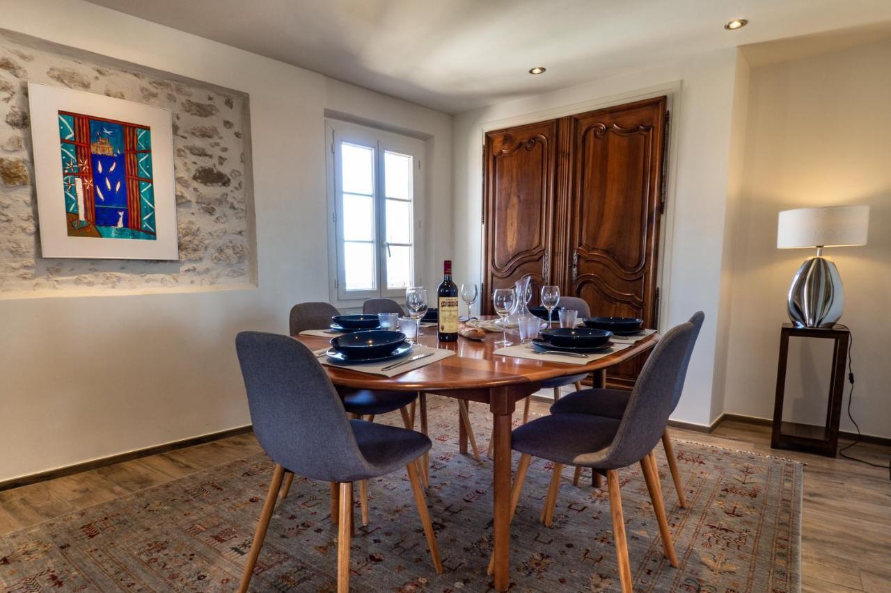 Charmant Appartement Spacieux Pour 6P Vue Mer Vieil 앙티브 외부 사진