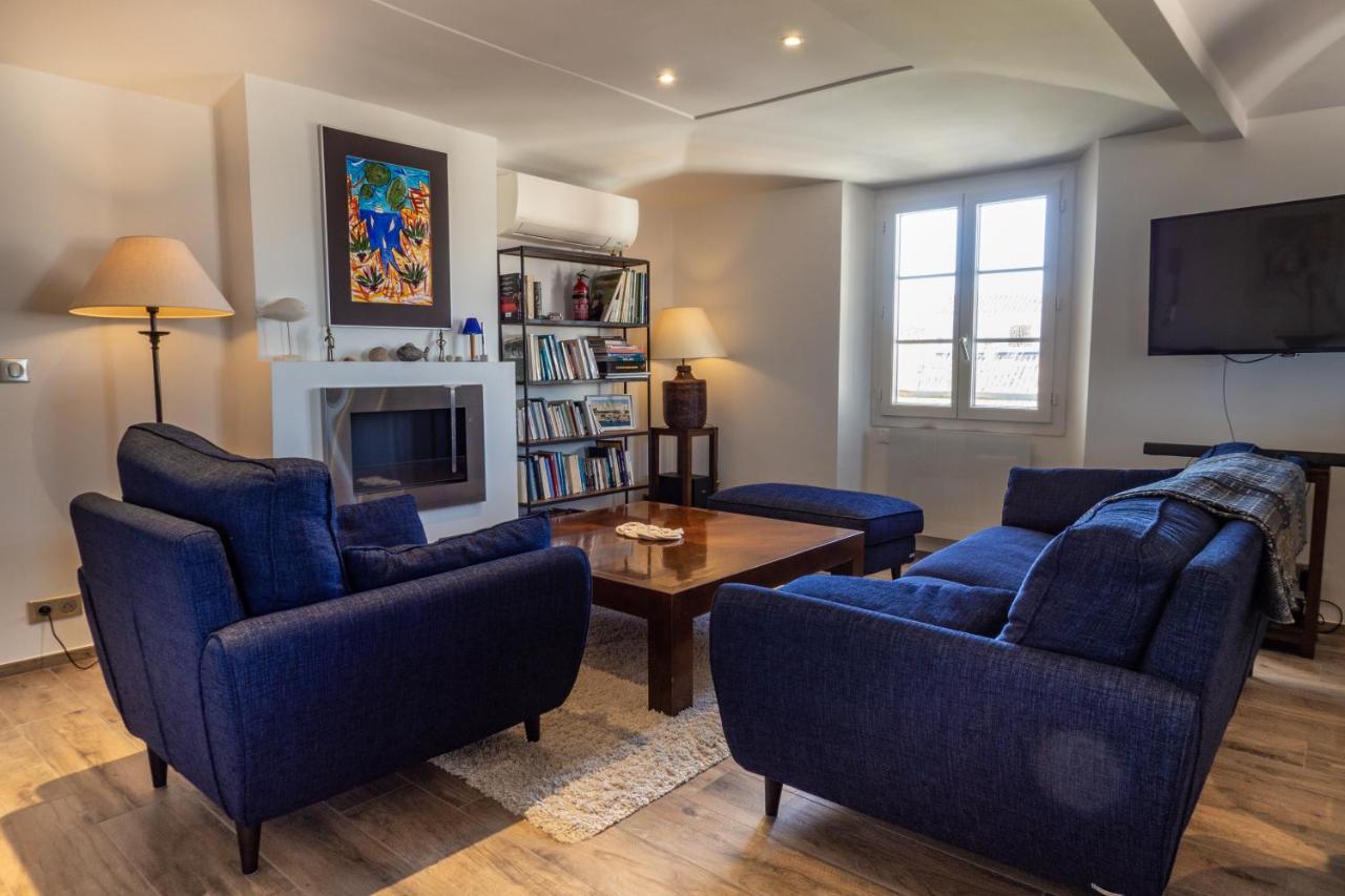 Charmant Appartement Spacieux Pour 6P Vue Mer Vieil 앙티브 외부 사진