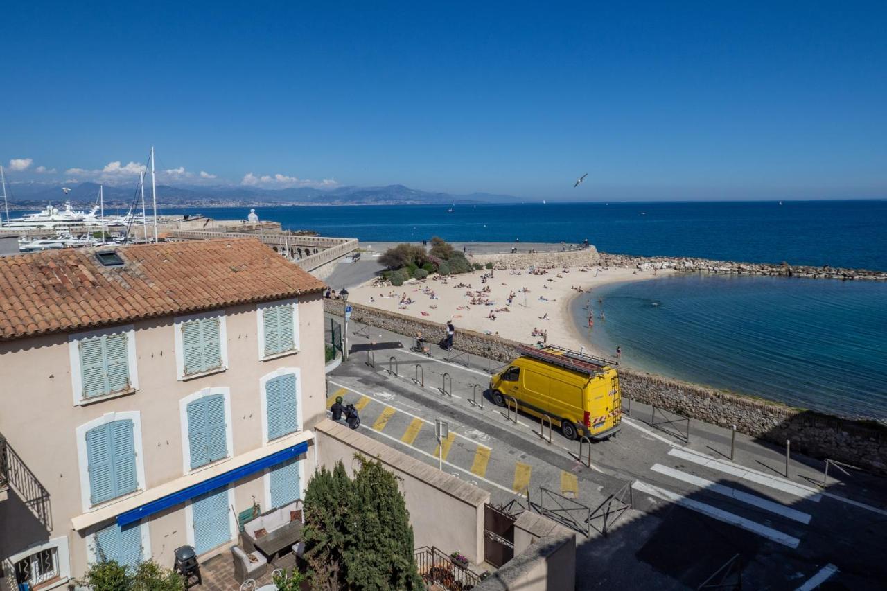 Charmant Appartement Spacieux Pour 6P Vue Mer Vieil 앙티브 외부 사진